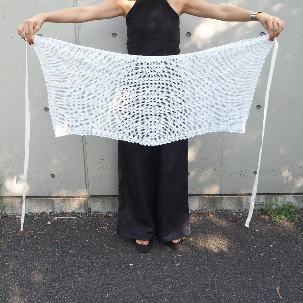 Vintage Lace Wrap Skirt 18
