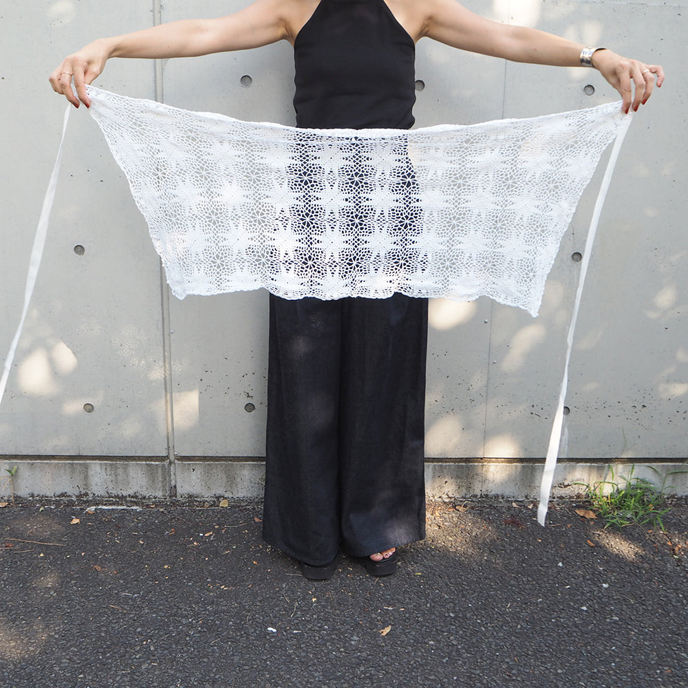 Vintage Lace Wrap Skirt 22
