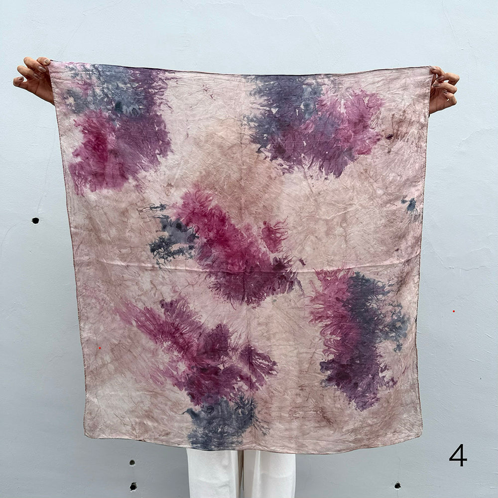 花影 -HANAKAGE- Silk Scarf  _PINK_