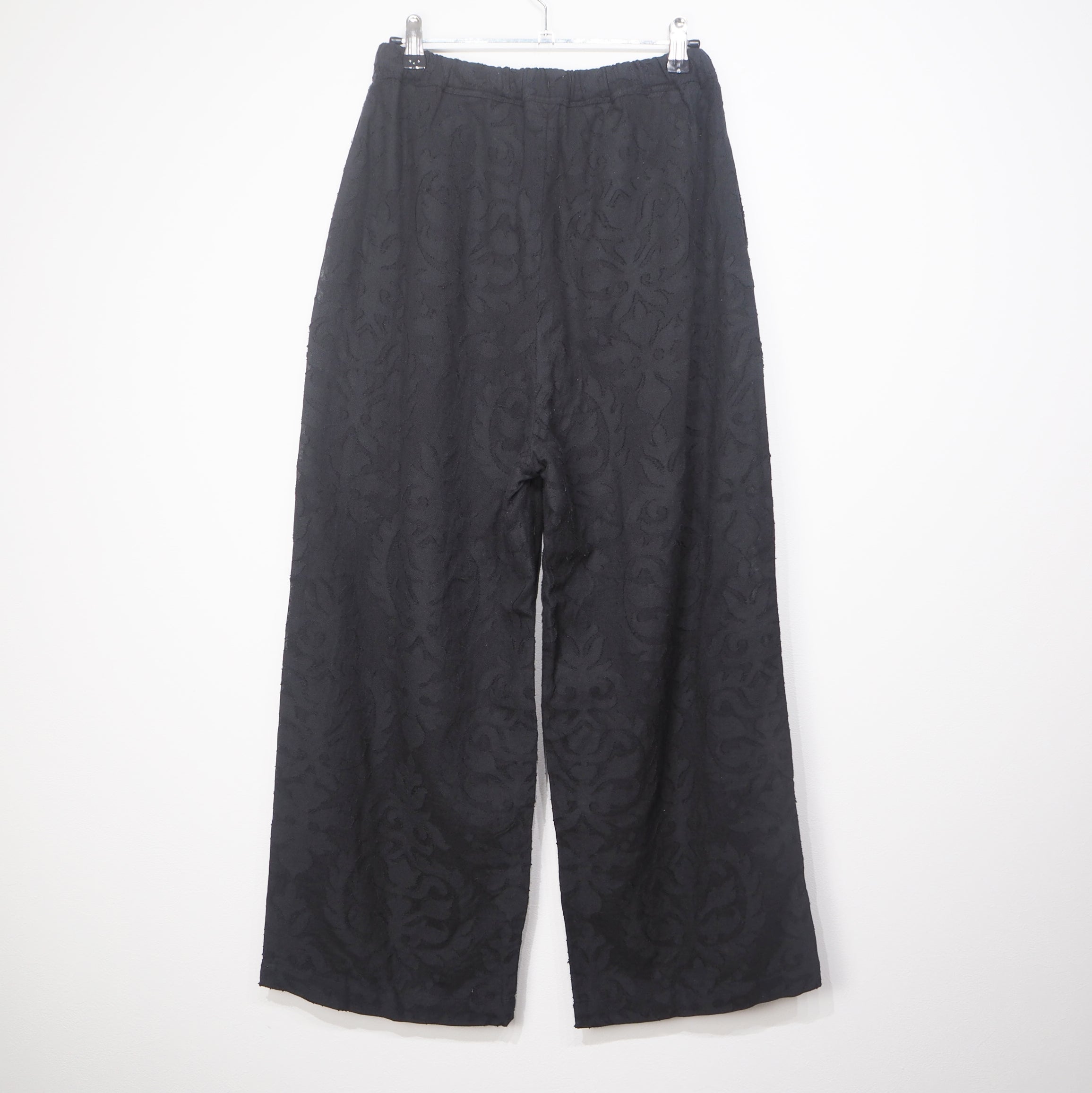 Pantalones de jacquard con encaje de la India