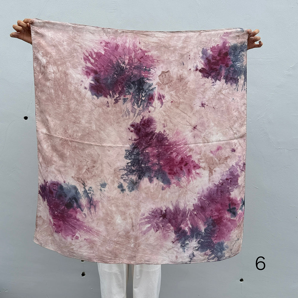 花影 -HANAKAGE- Silk Scarf  _PINK_