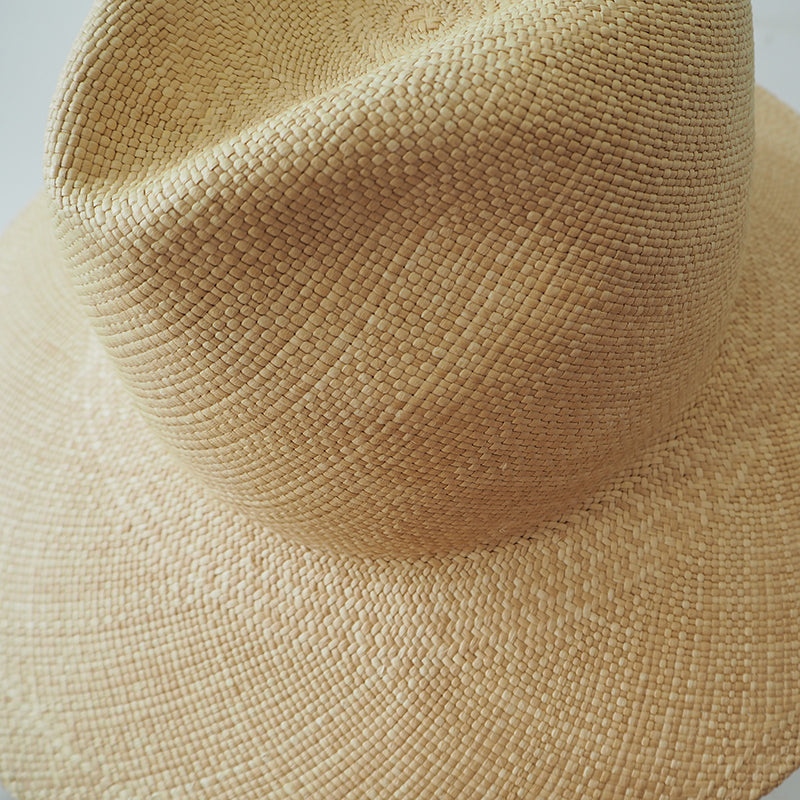 Vintage Panama Fedora Hat 