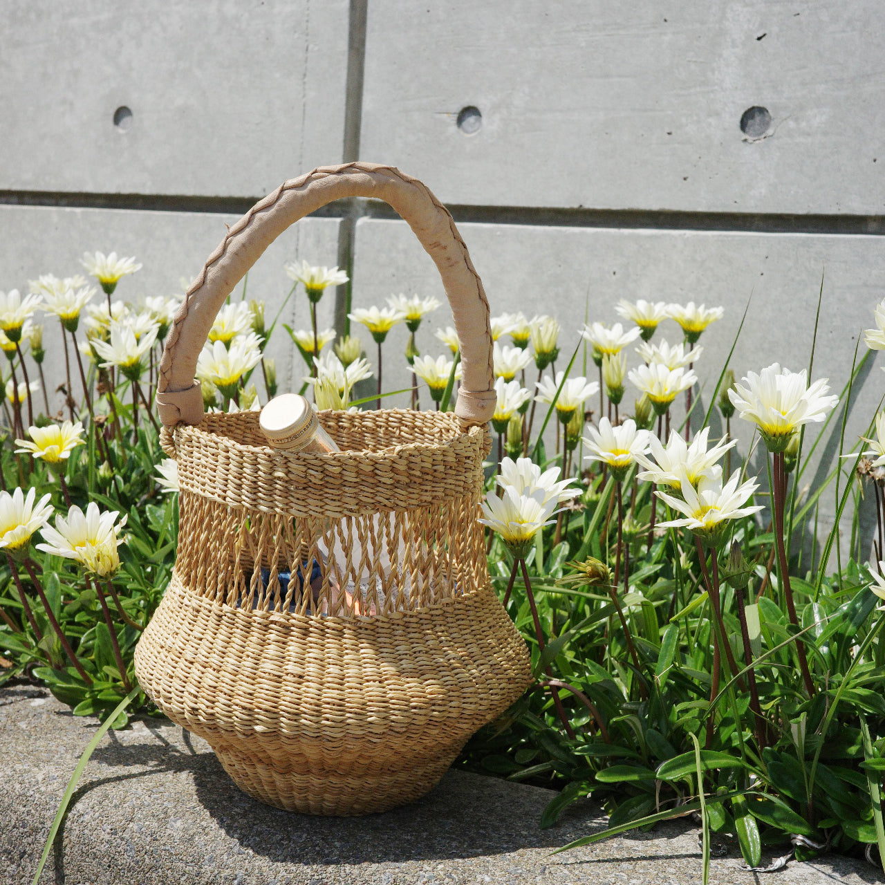 Bolga Pot Basket