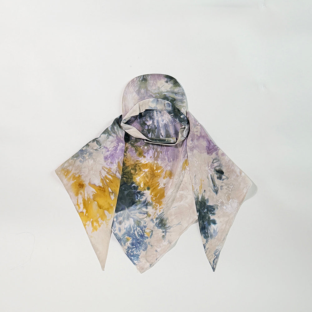 "HANAKAGE" Scarf Cap Yellow 8