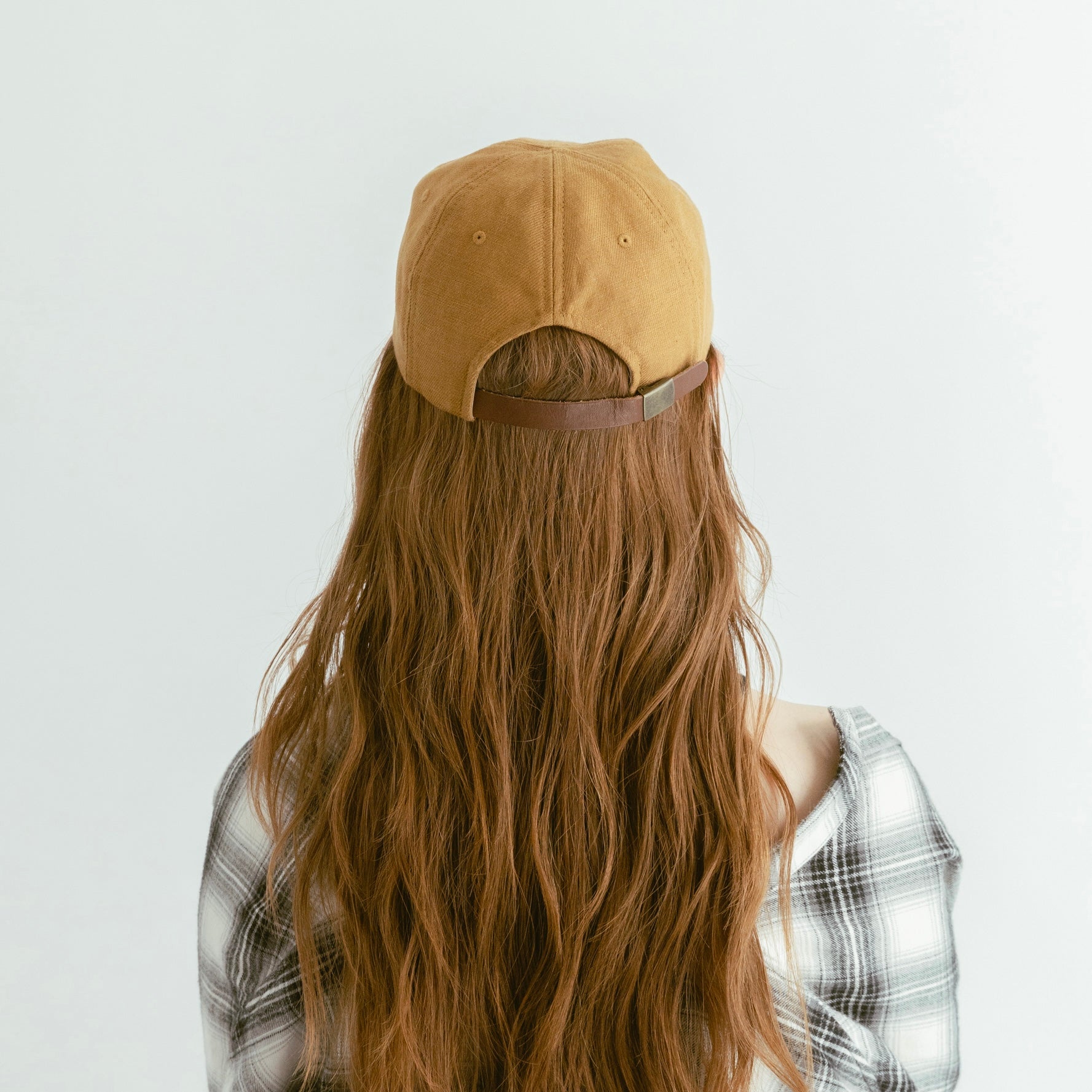 Gorra de lino con logo