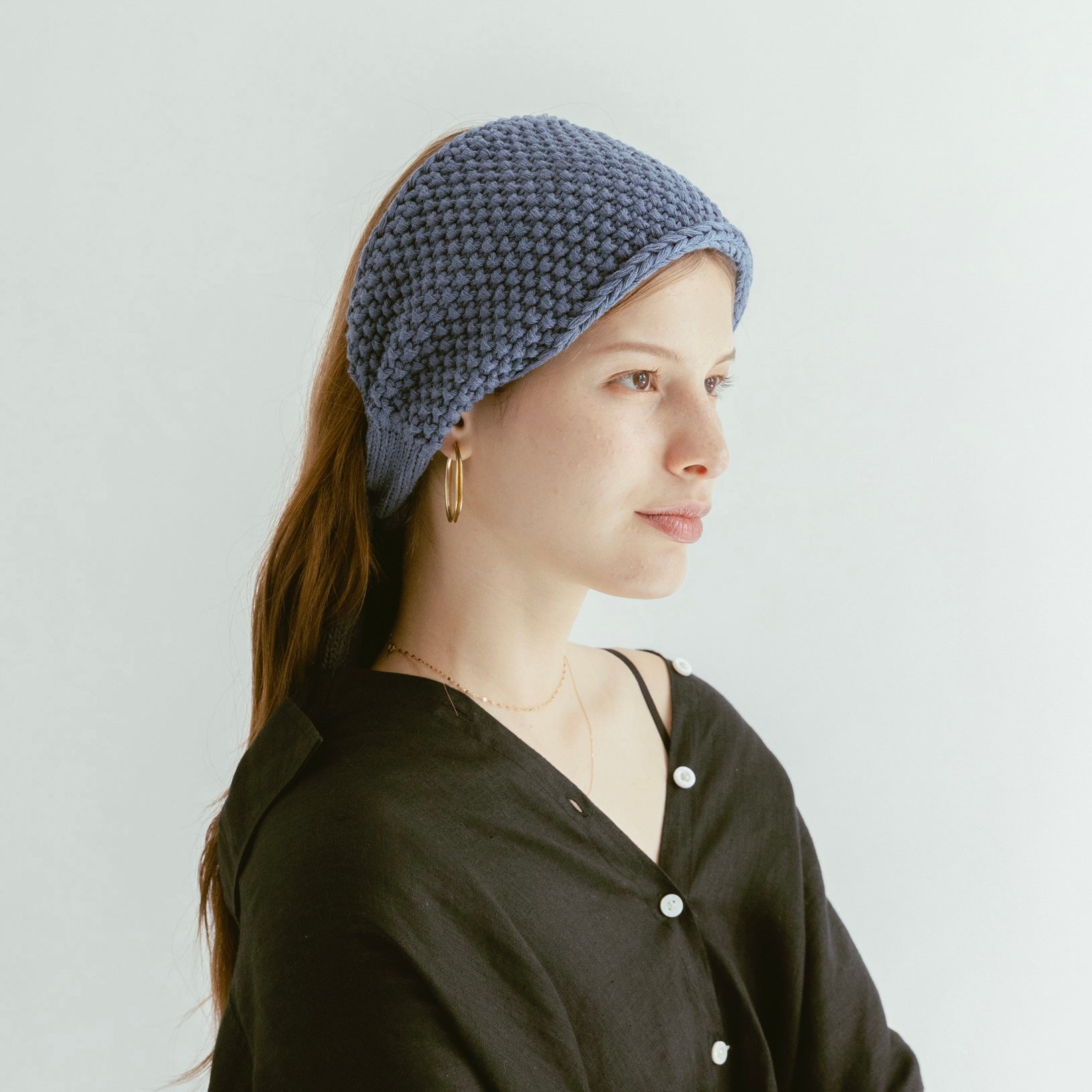 Wide Knit Turban