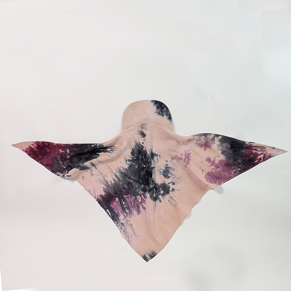 "HANAKAGE" Scarf Cap PInk 4