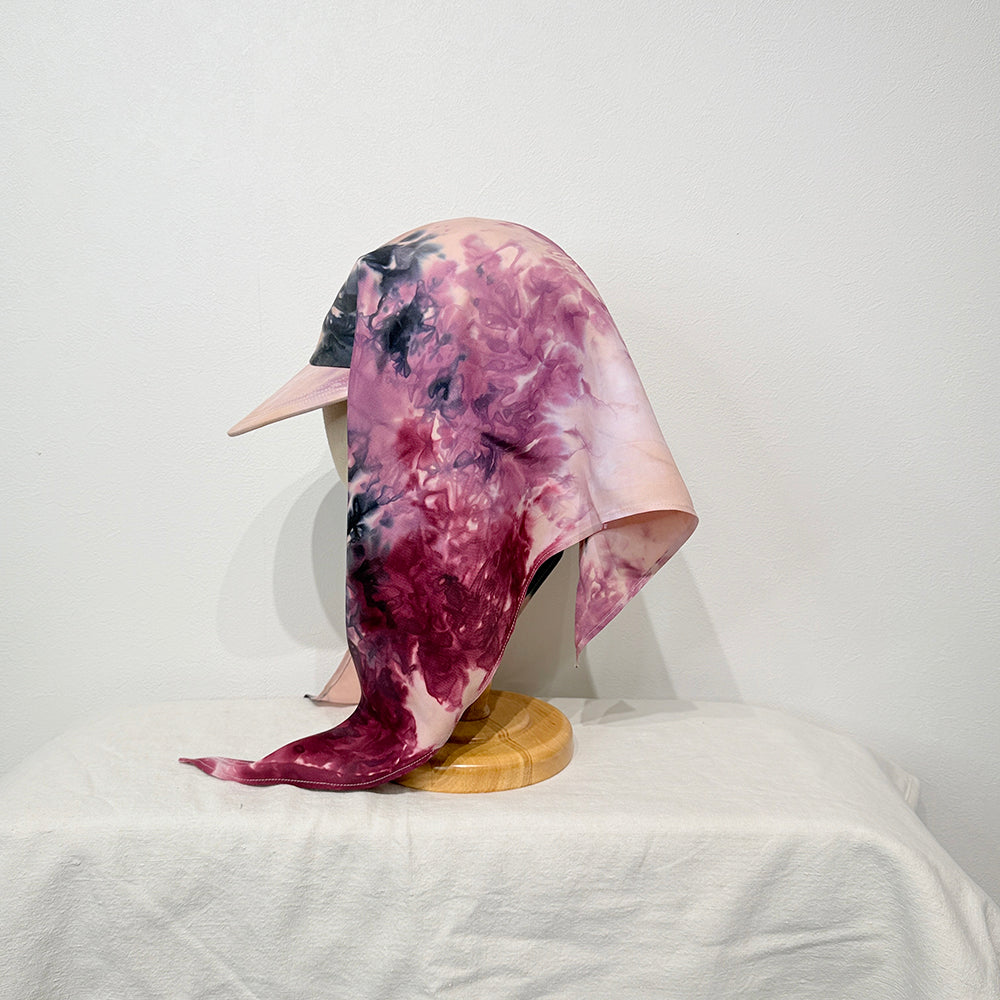 "HANAKAGE" Scarf Cap PInk 6
