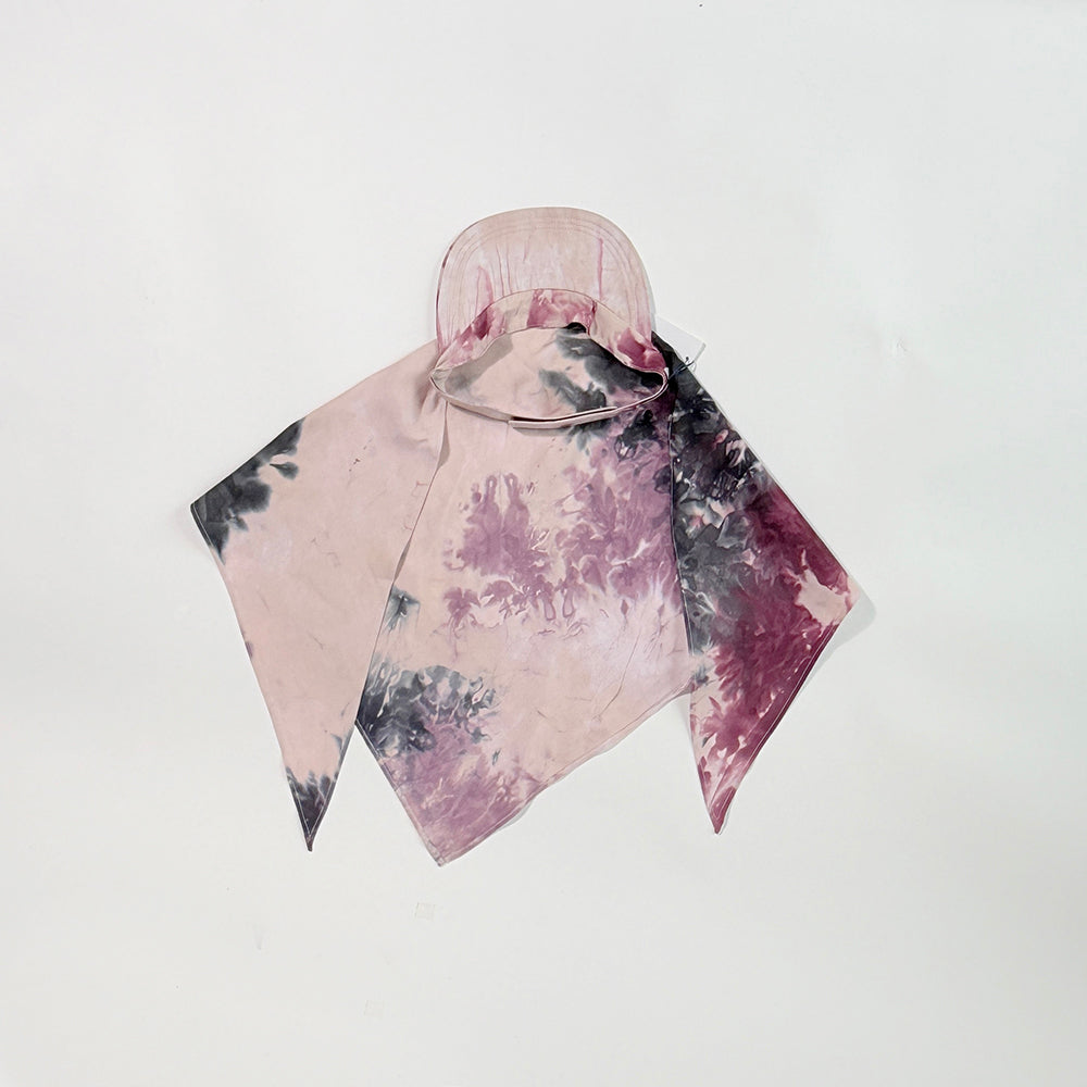 "HANAKAGE" Scarf Cap PInk 6