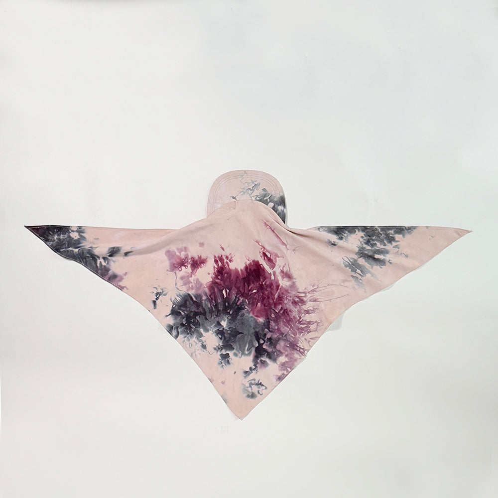 "HANAKAGE" Scarf Cap PInk 8