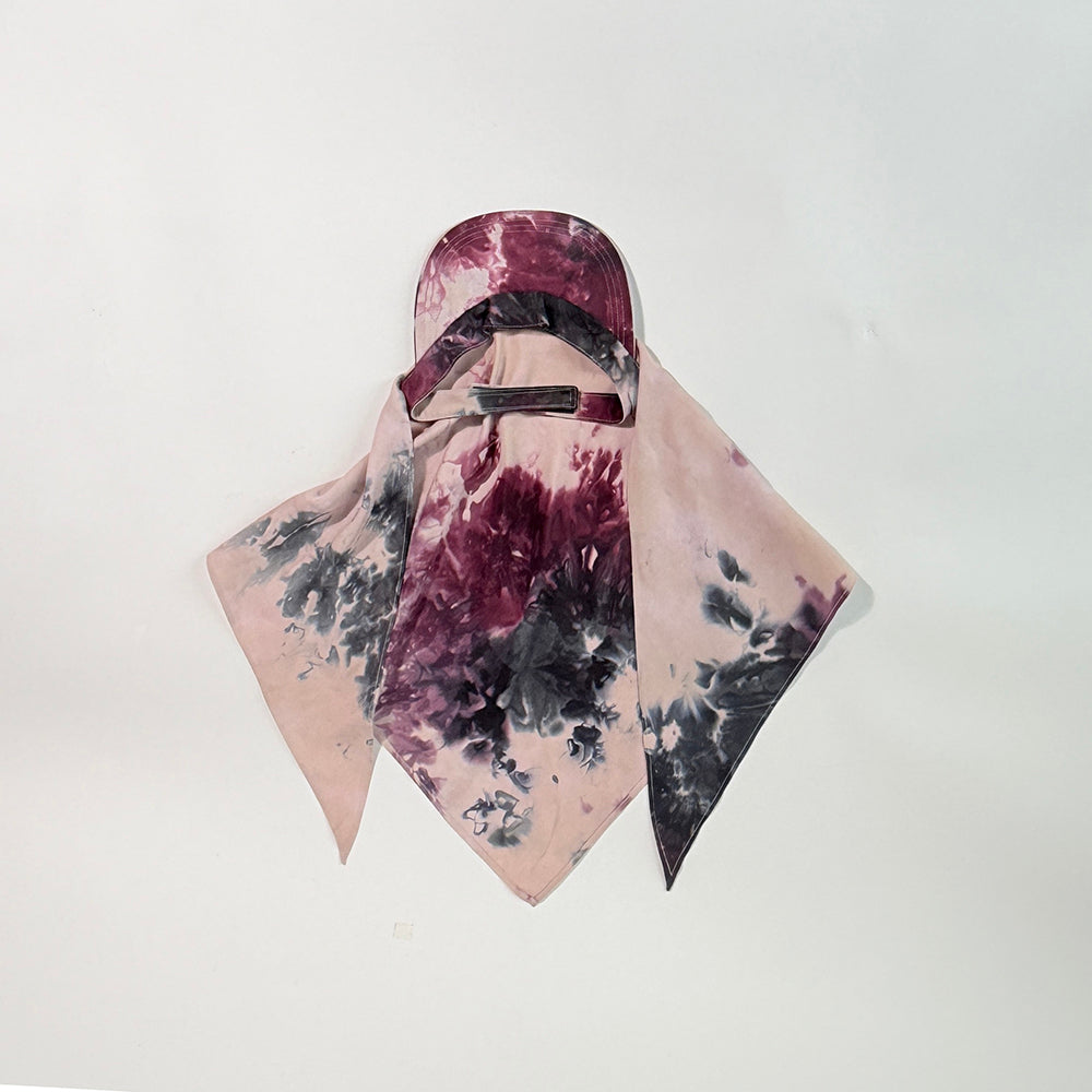 "HANAKAGE" Scarf Cap PInk 8