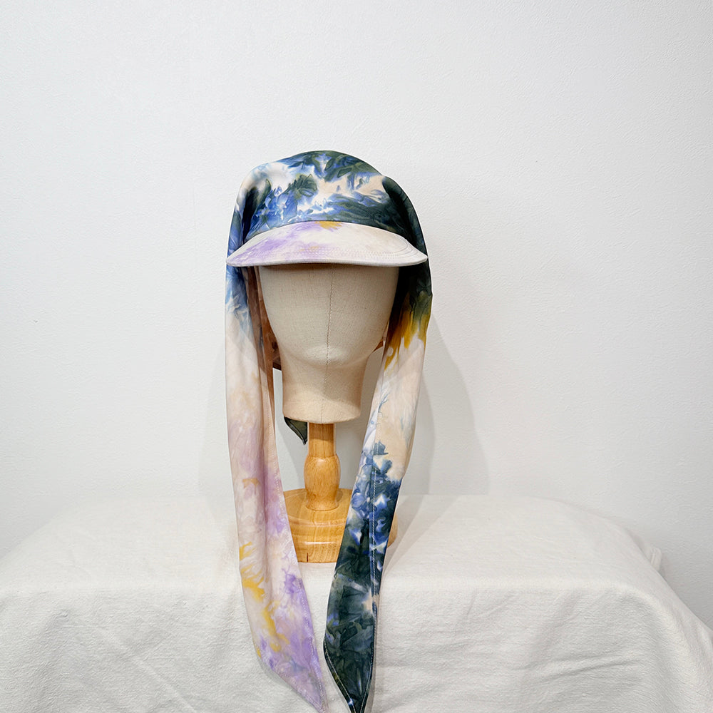 "HANAKAGE" Scarf Cap Yellow 14