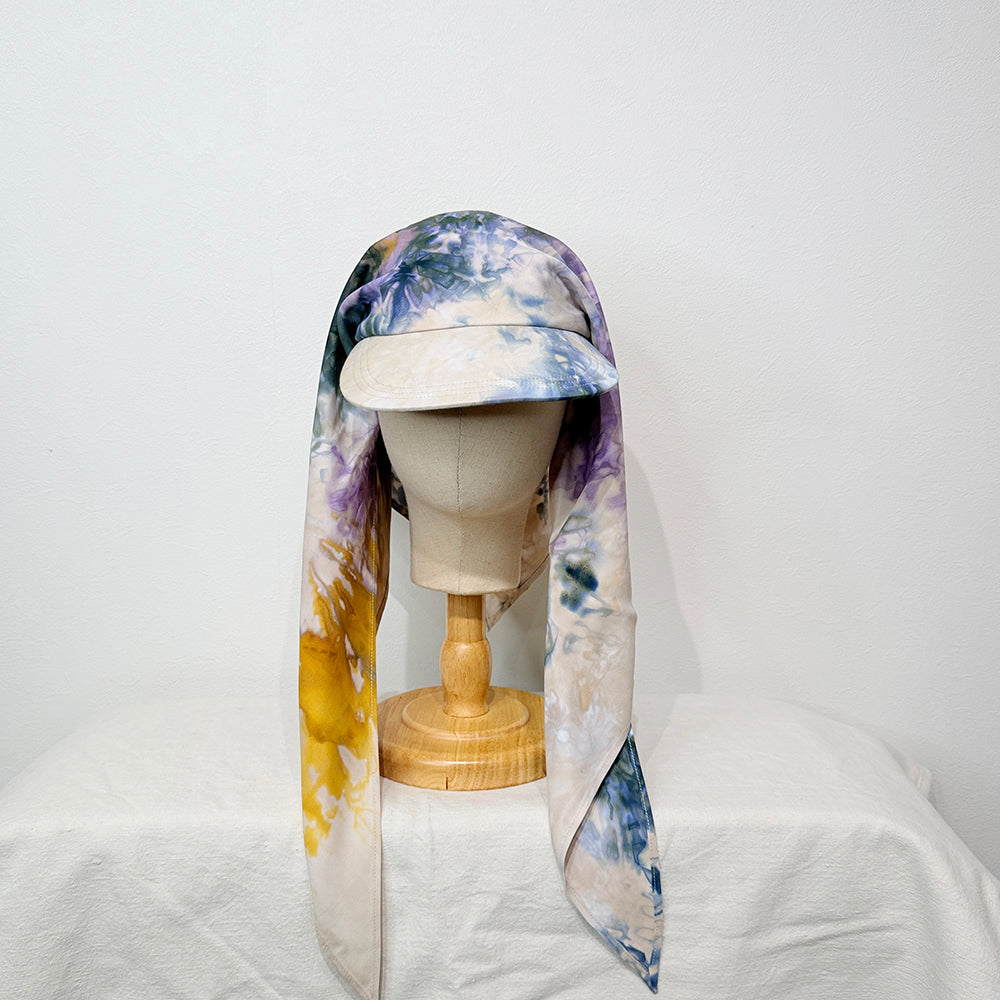 "HANAKAGE" Scarf Cap Yellow 8