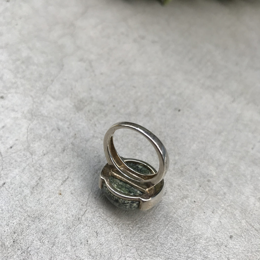 Vintage Sterling silver serpentine ring
