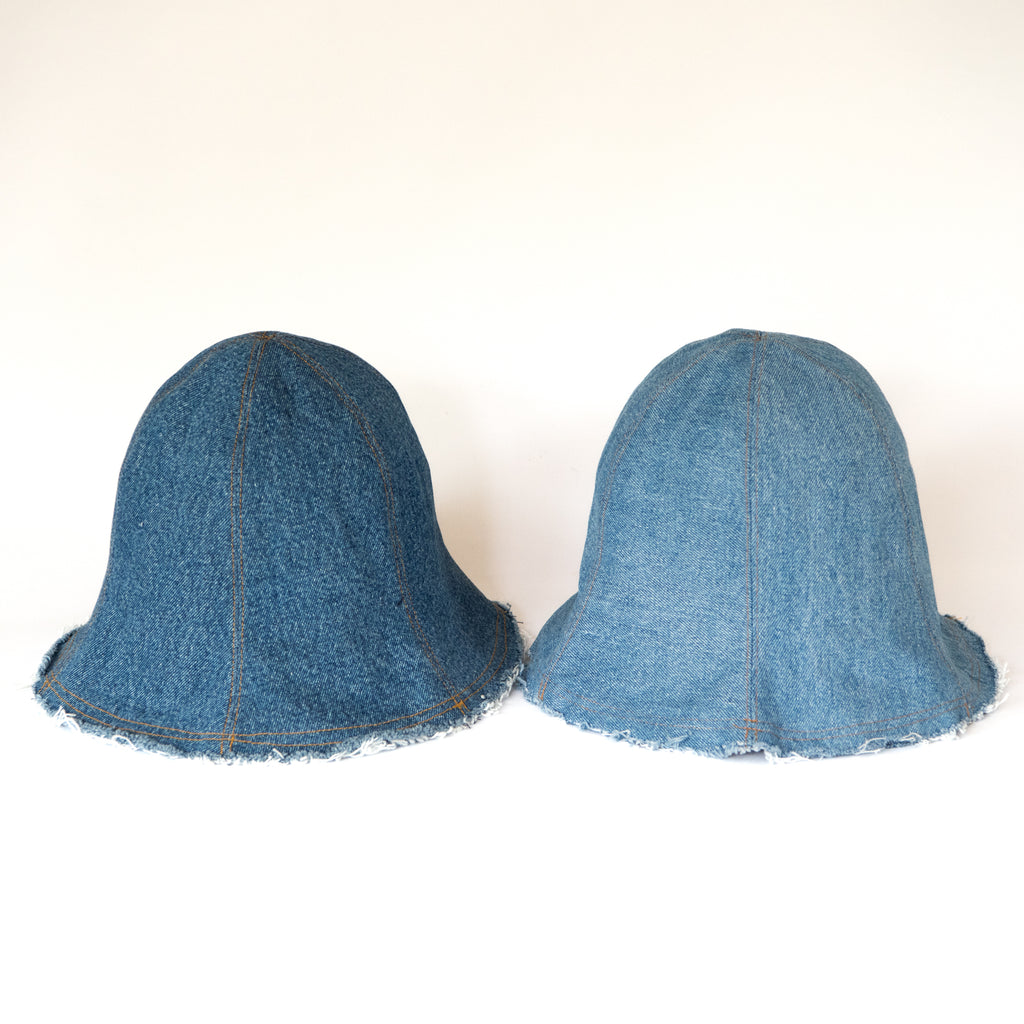 Remake Denim Tulip Hat