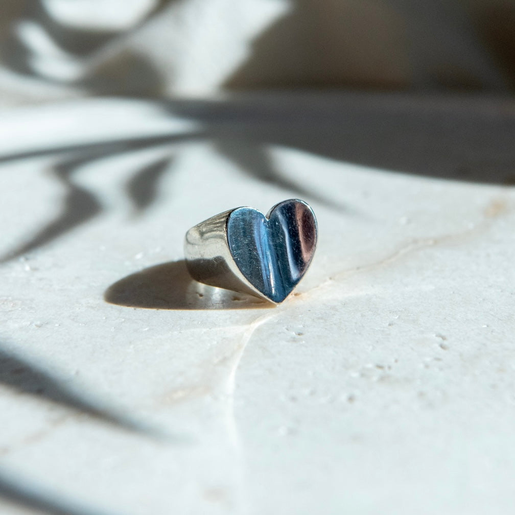 受注】Silver Heart Ring