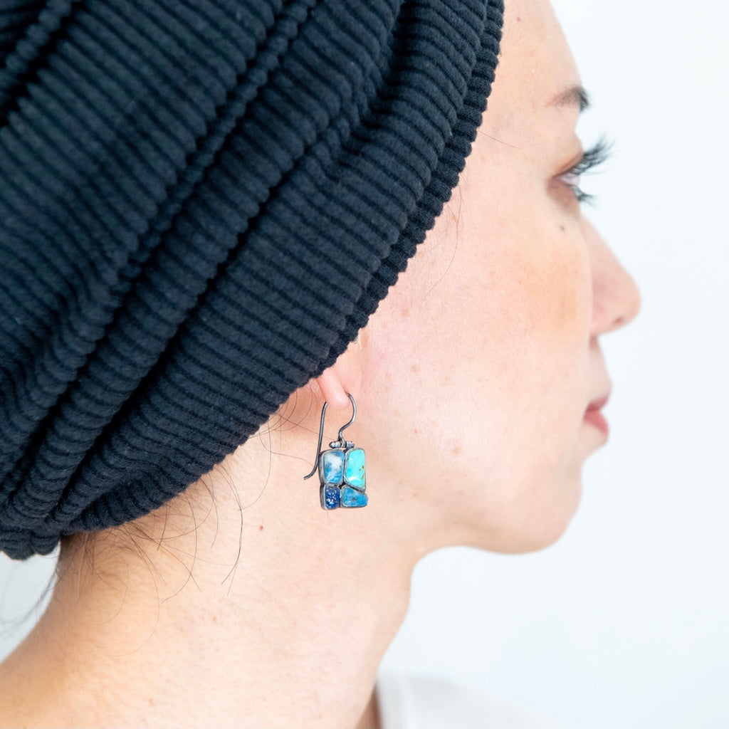 Vintage Silver & Turquoise Earring