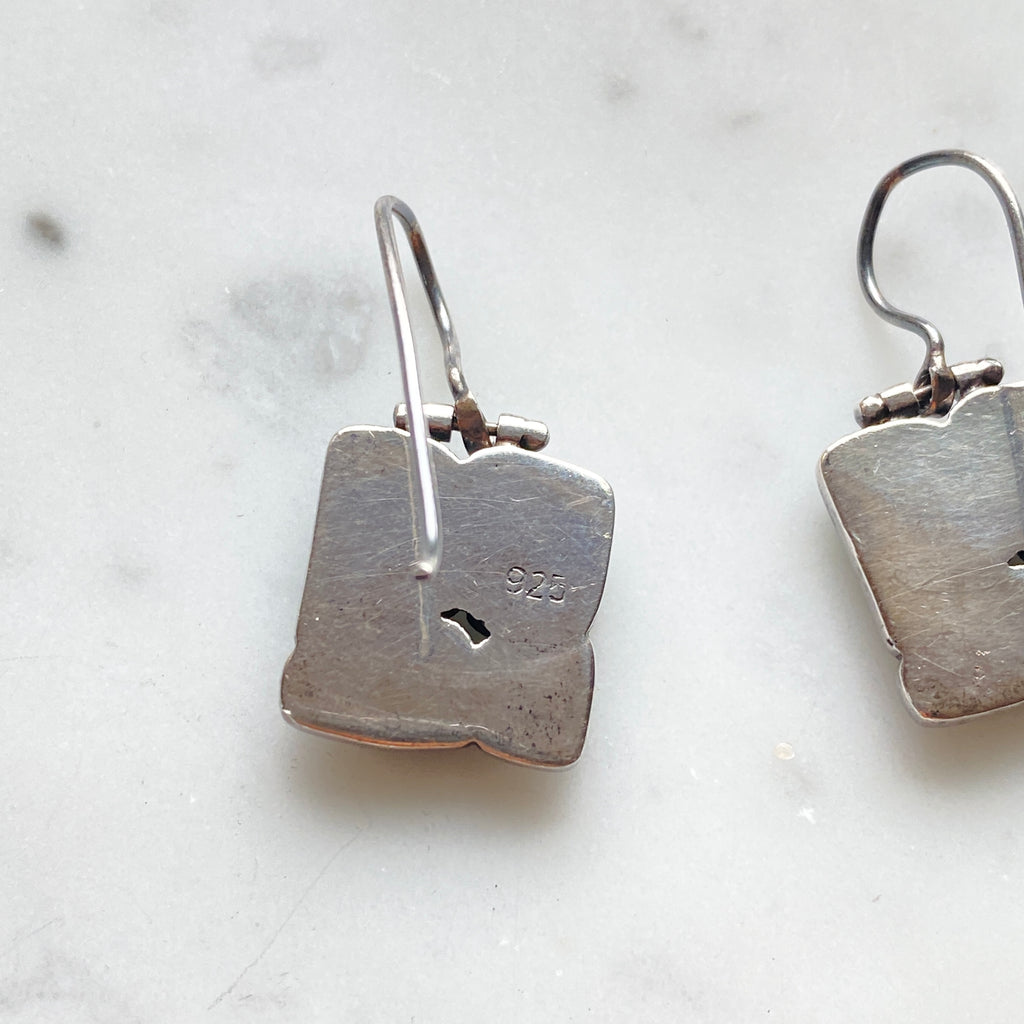 Vintage Silver & Turquoise Earring