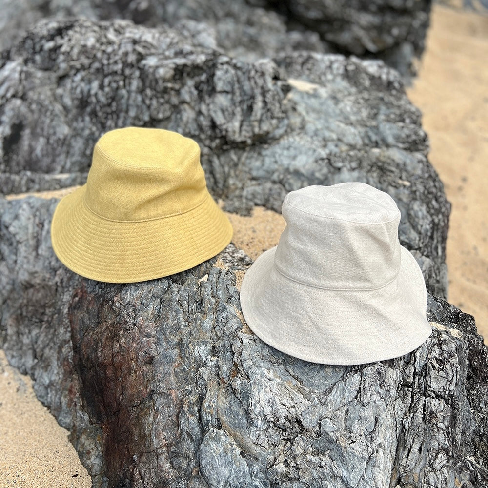 marihoja Jersey Bucket Hat ブラウン　ジャージバケット