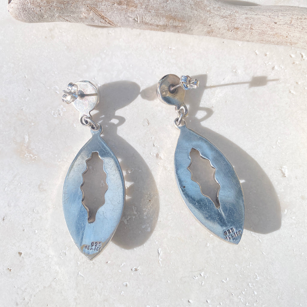 Vintage  Mexican Drop Earrings