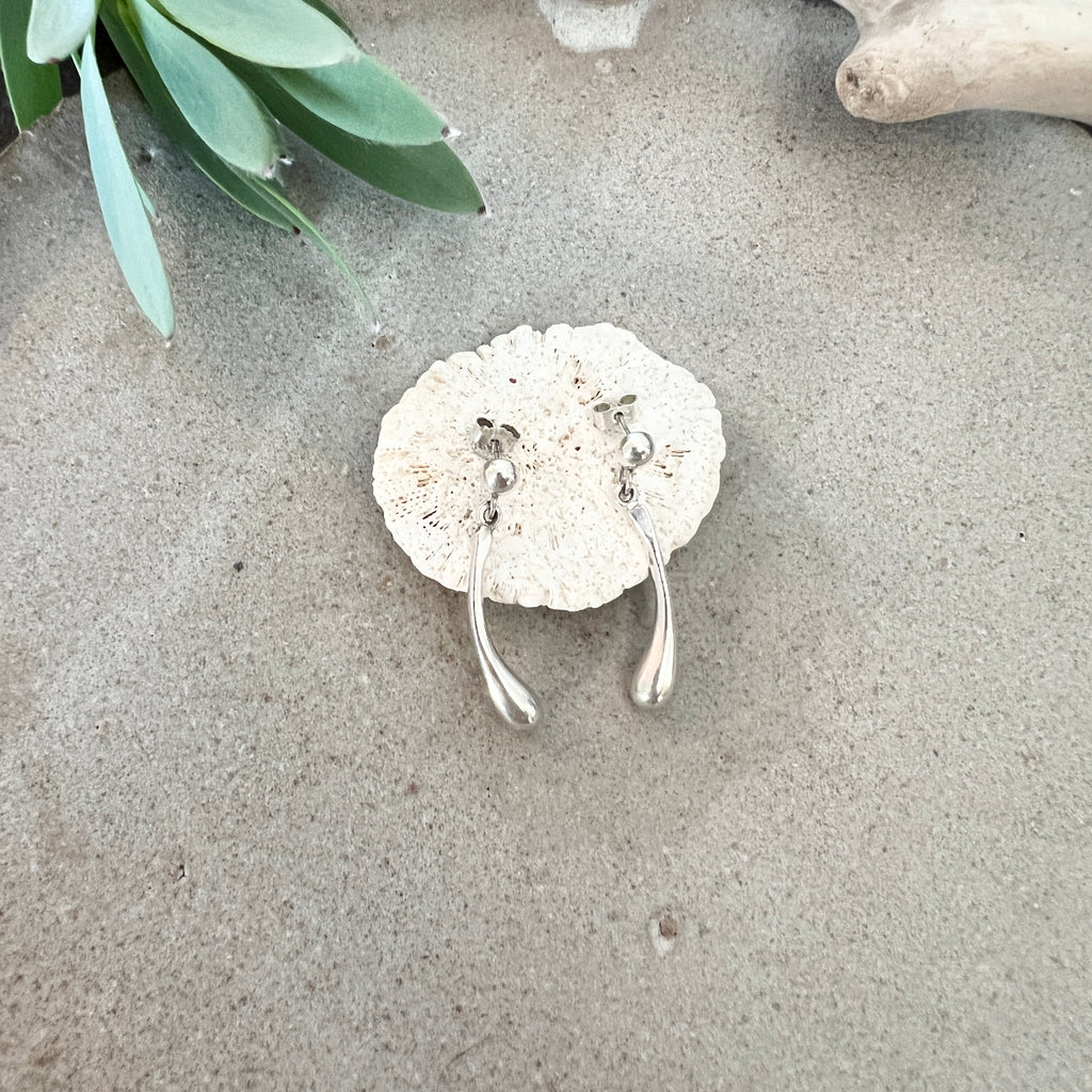 Vintage Silver Swing Drop Earring