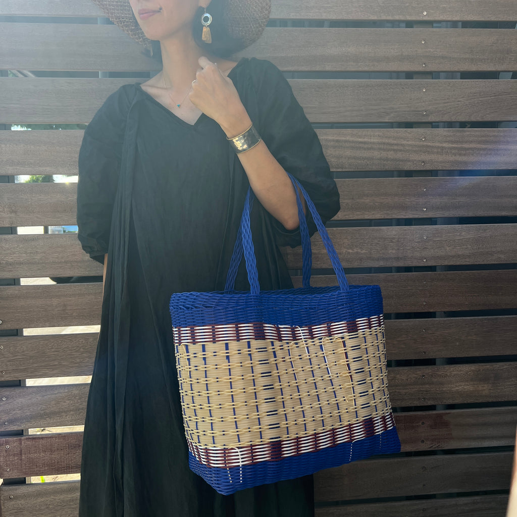 Mercado Bag Sofia (Black Stripe)